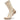 Beige sock on a white background