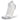 A white and gray Balega Blister Resist Light No Show Tab sock designed for running, featuring moisture-wicking technology and a no-show fit.