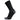 A pair of black Enduro high-performance socks with a deep heel pocket and V-Tech Arch Support System.